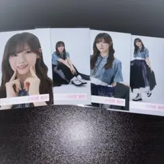 櫻坂46 生写真　4枚　小田倉麗奈　コンプ　4thアリーナツアー衣装