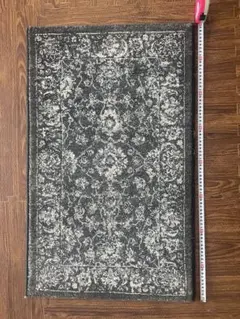 クラシック花柄 玄関マット
