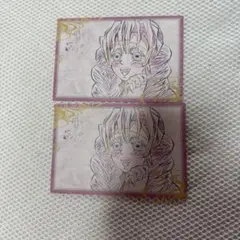 鬼滅の刃　甘露寺蜜璃　イラストカード 2枚セット