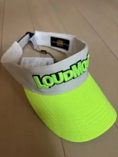 LOUDMOUTH 蛍光イエローバイザー