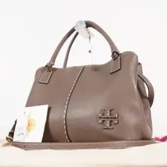 【極美品✨】トリーバーチ 付属品 マックグロー 2WAY レザー グレージュ