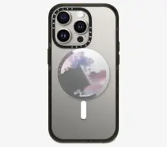 CASETiFY グリップスタンドMagSafe Silver - Clouds