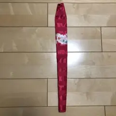 長傘カバーのみ　サテンピンク花柄