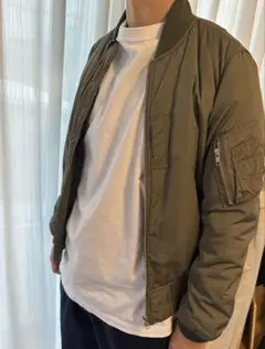 【新品 】　定番　EDWIN エドウィン ma1 XL カーキ　アウター　セール 新品 】 定番 EDWIN エドウィン ma1 XL カーキ アウター セール