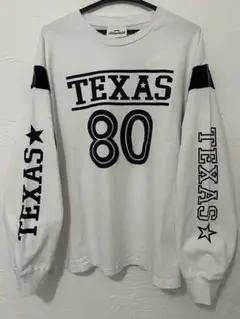 TEXAS 80 ロンT ホワイト　ユニセックス
