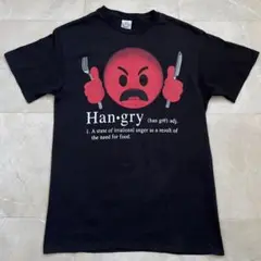 90s 00s Hangry Tシャツ パロディ キャラクター ヴィンテージ