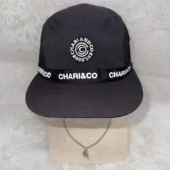 完売品 入手困難 CHARI&CO メッシュパネルキャップ ブラック 調整可能