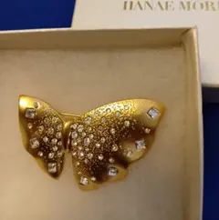 HANAE MORI の刻印あり　ハナエ モリ ブローチ