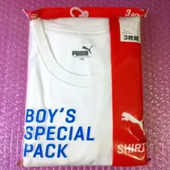 プーマ　PUMA ボーイズ クルーネックシャツ 3枚組 150