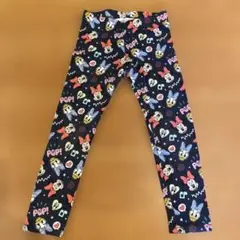 H&M ミッキー・ミニー柄レギンス 128cm