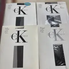 Calvin Klein ストッキング　4足セット　ブラック他　M〜Ｌ　未開封