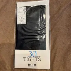 靴下屋　クロタイツ　新品未使用
