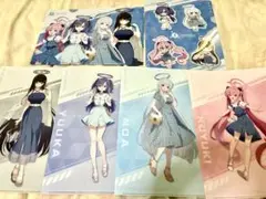 ローソン　ブルーアーカイブ　ブルアカ　クリアファイル　全6種