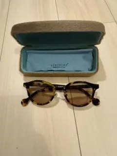 VERYNERD べっ甲柄 ラウンド型サングラス