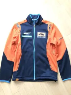 美品 KTM RACING TEAM ソフトシェルジャケット オレンジ/Mサイズ