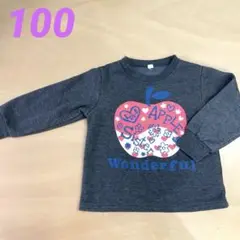 ベビー キッズ キッズ服 子供服 トップス トレーナー 裏起毛 100cm 秋冬