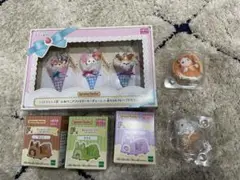 シルバニアファミリー　キラキラくじ　ラストワン　ラストチャンス　6点セット