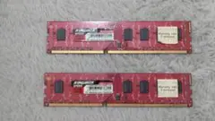 【ジャンク品】KINGBOX DDR3 4GB×2 1333MHz メモリ