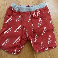 BABY DOLL 半ズボン 80 レッド