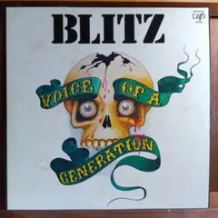 【日本盤LP】ブリッツBLITZ VOICE OF A GENERATION 日本盤LP】ブリッツBLITZ VOICE OF A GENERATION Japanese