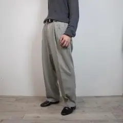 vintage グレージュ チノパンツ インタック /KW202