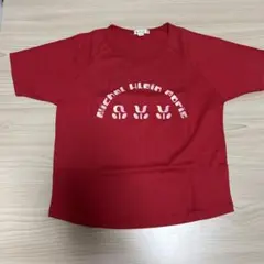 a.v.v（アー・ヴェ・ヴェ）レッド Tシャツ 130 美品 イトキン