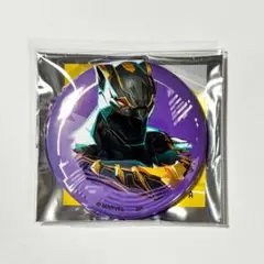 マーベルライバルズ缶バッジ/ブラックパンサー