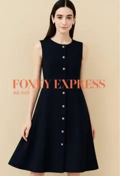 新品タグ　定価8万フォクシーニューヨーク　Clemence ワンピース 40