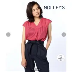 NOLLEY'S ノーリーズ ボイルVプルオーバーブラウス