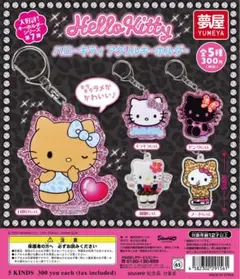①大好評第７弾サンリオ ハローキティ アクリルキーホルダー　全5種セット