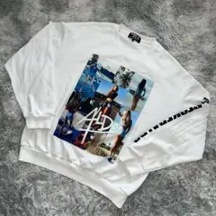 STOKED ALDO ✨ ストークドアルド トレーナースウェット【L】ホワイト