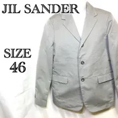 未使用 JIL SANDER テーラードジャケット グレー 3ボタン タグ付き