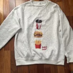 Anc. ハンバーガーデザイン スウェット