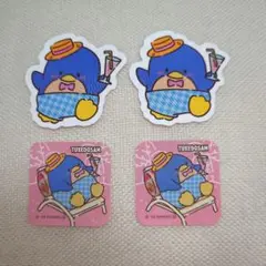 タキシードサム スシローコラボ ステッカー ピック 4枚セット