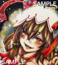 ウマ娘 スティルインラブ ファンアート色紙