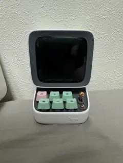 ポータブルデバイス ホワイト＆ミントグリーン