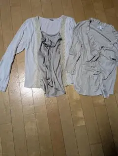 axes femm(М)・MICHEL KLEIN(38)カットソー2枚