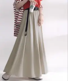 Classical Elf JaVaコラボ フレアスカート L アイボリー
