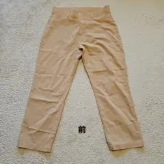 トップバリュ ベージュ チノパン L