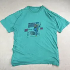 90s Tシャツ グリーン トレーニングセンター ヴィンテージ 一点もの
