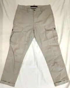 ZARA ホワイトベージュ カーゴパンツ