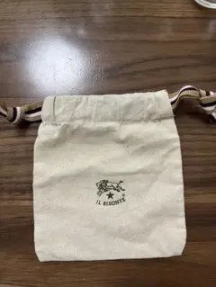 【未使用品】IL BISONTE(イルビゾンテ)/巾着袋