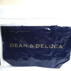 ⭐️新品、美品、未開封⭐️【DEAN&DELUCA　トートバッグブルーグレーL】