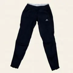 adidas アディダス ブラック ジャージ パンツ 秋冬 裏起毛