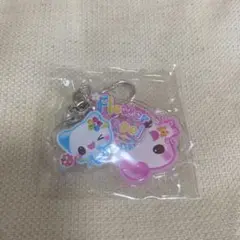 カミオジャパンキャラクターズ　平成レトロ　三連アクリルキーホルダー　カプセルトイ