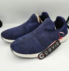 新タグ付 gavic/ガビック ローカット メッシュ スニーカー【25.5】紺