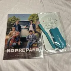 コムドット　ノンプリ　NOPREPARE 石川　ペンライト　特典　ファイル