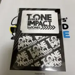 SixTONES ツアーステッカー TrackONE -IMPACT-