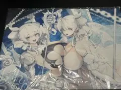 【未使用】迷宮城の白銀姫 プレイマット YCSJ ラビュリンス 遊戯王 YCSJ 公式 迷宮城の白銀姫 ラビュリンス プレイマット