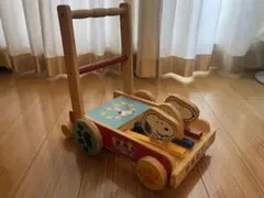SNOOPY BABY WALKER 手押し車 おもちゃ カタカタ